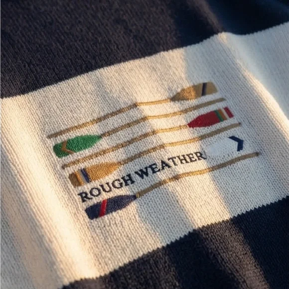 Vintage GANT Rough Weather Embroidered Coastal Sweater - Nautical Preppy - XL - Picture 4 of 13